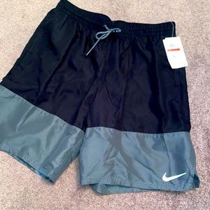 Nike Black swim trunks